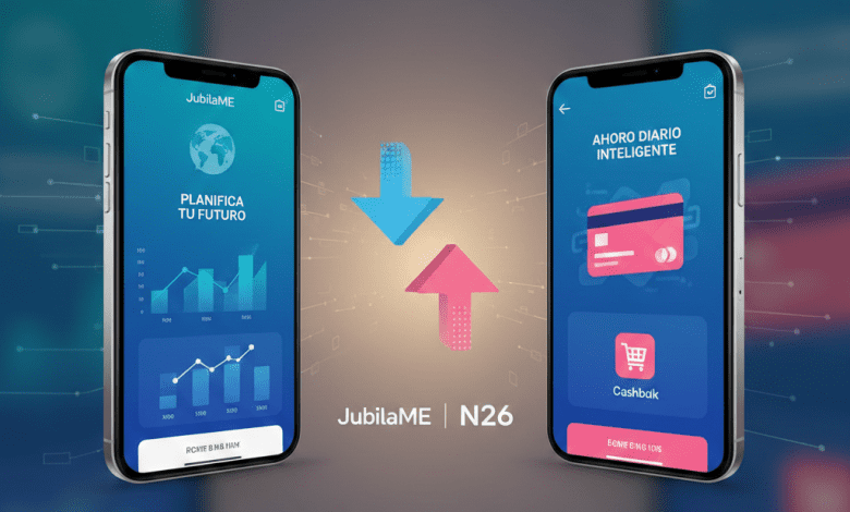 JubilaME incorpora productos del banco digital N26 parapotenciar el ahorro cotidiano de los usuariosJubílaME continúa reforzando su ecosistema de planificación financiera conla incorporación de N26, uno de los bancos digitales más reconocidos enEuropa.Esta alianza permitirá acercar a los usuarios de JubilaME una nuevageneración de productos financieros orientados al ahorro inmediato, lagestión eficiente del dinero y la obtención de beneficios diarios a través delcash back.N26 se caracteriza por ser un banco 100% digital, transparente y accesible,pensado para usuarios que buscan soluciones ágiles, sin comisiones ycompletamente gestionadas desde el móvil. Su integración dentro deJubílaME supone sumar herramientas diseñadas para mejorar la saludfinanciera desde el día a día, complementando la visión de la plataforma:empezar a construir el futuro financiero desde el presente.Gracias a esta colaboración, los usuarios tendrán acceso a:• Cuentas remuneradas.• Programas de cash back en compras.• Tarjetas y operativa 100% digital.• Gestión en tiempo real.• Procesos de alta sin fricción ni documentación física.Julio Fernández, CEO de JubílaME, comenta:“La incorporación de N26 nos permite ofrecer soluciones inmediatas,sencillas y relevantes. La planificación para la jubilación no solo depende degrandes decisiones a largo plazo, sino también de cómo gestionamosnuestro dinero a diario, sin dejar de pensar en nuestros usuarios másjóvenes. N26 aporta un valor diferencial en este sentido”.La unión entre JubílaME y N26 responde a la creciente demanda deproductos digitales que faciliten el ahorro cotidiano y que, al mismo tiempo,1 se integren dentro de una estrategia financiera más amplia. Desde JubílaME,esta alianza se alinea con su enfoque educativo y práctico: ofrecerherramientas que permitan a cualquier persona mejorar su estabilidadeconómica, optimizar gastos y generar hábitos de ahorro sostenibles.Con esta incorporación, JubílaME da un paso más hacia la construcción deuna plataforma integral donde conviven educación, planificación, asesoríadigital y una selección de productos verificables capaces de acompañar acada usuario según su nivel de ingresos, objetivos y estilo de vida.2