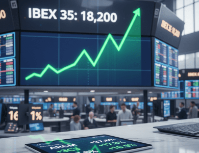 El Ibex 35 rompe techos históricos: estos son los 8 "titanes" que ya ganan más de un 10% en 2026
