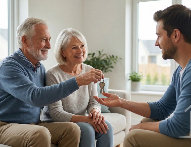 Hacienda aclara el blindaje fiscal de los mayores de 65: donar la vivienda habitual no tributa en el IRPF